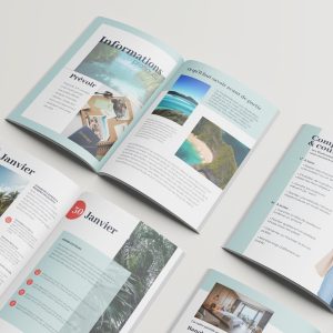 Template de Carnet de Voyage personnalisable ! - "Horizons"